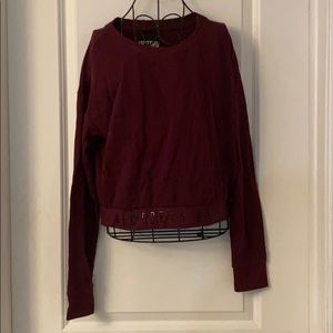 Victoria Secret Cropped sweatshirt